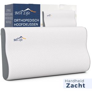HOMCA 2 in 1 Ergonomisches Nackenkissen Kopfkissen Memory Foam Kissen für Rücken-, Seiten- und