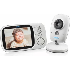 GENZA® Babyfoon - Babyfoon met camera - Premium Baby Monitor - Baby monitor - Baby box