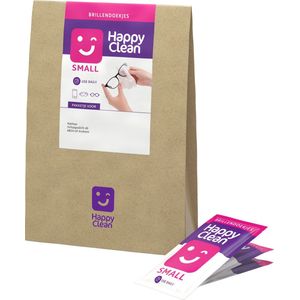 Happy Clean Brillendoekjes - 30 Stuks - Vochtige Brilpoetsdoekjes - Maandbox