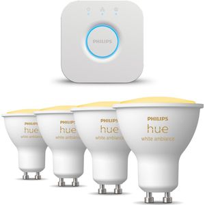 Philips Hue Starterspakket White Ambiance GU10