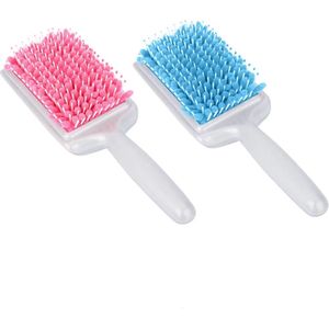 Quick Drogen Massage Detangling Microvezel Handdoek Kam Haarborstel