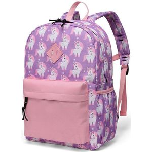 Schooltas - Rugzak Meisje - Unicorn Tas - Eenhoorn - Roze Rugtas - Paarden - Meisjes Speelgoed - Rugtas Kind - Gymtas - Kado Meisje