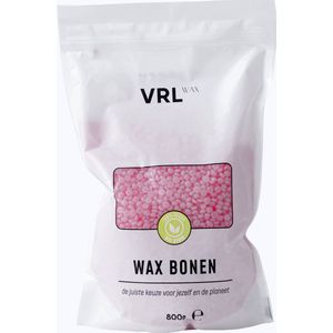 VRL - Europese Wax Bonen - Vegan - Parfumvrij - Hard Wax Beans - Wax Korrels - Hars - Brazilian Wax - Gevoelige huid - 800 gram
