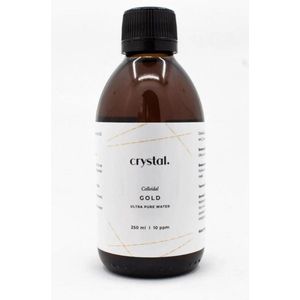 Crystal Colloïdaal Goud - 10 PPM Oplossing - Zuiver Water