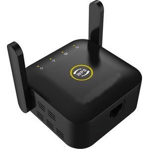 WiFi Versterker Stopcontact - 300Mbps - Zwart - 2.4 Ghz