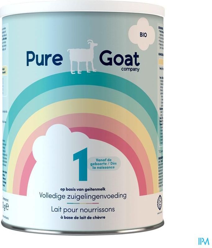 Pure Goat Company Bio Volledige Zuigelingenvoeding 400 Poeder