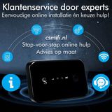 CS Global Mifi Router - 4G Router - 15 Apparaten - 9.5x6.5x1.5 CM