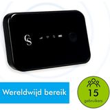CS Global Mifi Router - 4G Router - 15 Apparaten - 9.5x6.5x1.5 CM
