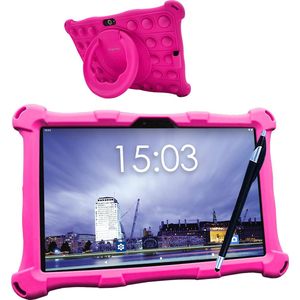 AngelTech - Kindertablet XL - Roze - 32GB - 64GB RAM - 10 Inch - Kidsproof