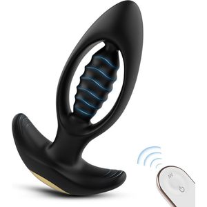 Qarano Exquisite Buttplug - Anaal Plug - Oplaadbaar Buttplug - Vibrator - Mannen - Vrouwen - Unisex - Massager - Seksspeeltje - G-Spot - Elektrisch Buttplug - 9 Vibratie Standen