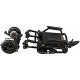 e-Ability Splitrider Black Edition - Zwart - Incl Magneetstekker - Lichtgewicht Elektrische Rolstoel Opvouwbaar - 12 Kg
