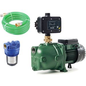 DAB Jet 102 M + DAB Control-D met aanzuigslang 7 meter en voorfilter