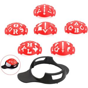 MLC - Golfbal Marker - 6-in-1 - Rood