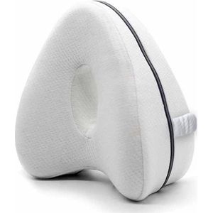 Sleeptight Kniekussen voor in Bed Zijslaper - Zijslaapkussen - Beenkussen Ergonomisch - Kniekussens Orthopedisch Zijslaper - Met Band - 25cm
