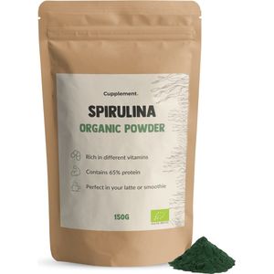 Cupplement - Spirulina Poeder - Biologisch - Groen - 200g