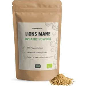 Lion's Mane - Paddenstoel Poeder - Biologisch - Vegan - 100g