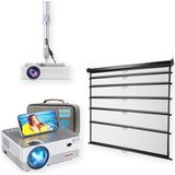 UpLiving LCD Mini Beamer - 236cm Scherm - WiFi - Bluetooth - Full HD