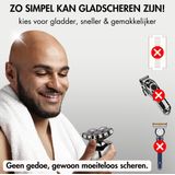 Sansbeauté - Skull Sharp PRO - Scheerapparaat - Draadloos - Nat & Droog