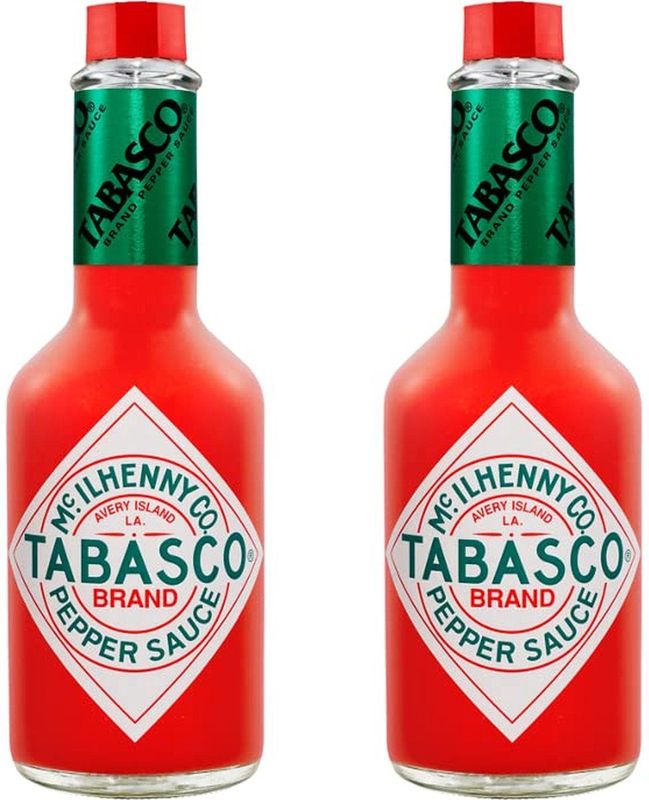 TABASCO® Original Red Pepper Sauce - 2 x 350ml - voordeelverpakking - Dé smaakmaker voor vrijwel elk gerecht.