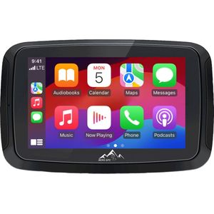 BergGPS 5-Inch - Motor Navigatie - Apple Carplay Android Auto