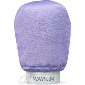 Waysun® Scrub handschoen - Scrub - Scrub lichaam - Scrub gezicht - Exfoliating glove - Scrubhandschoen
