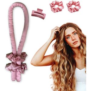Beyeza - Heatless Curls - Haarrollers - Complete Set - Incl. Haarelastiekjes en Haarklem