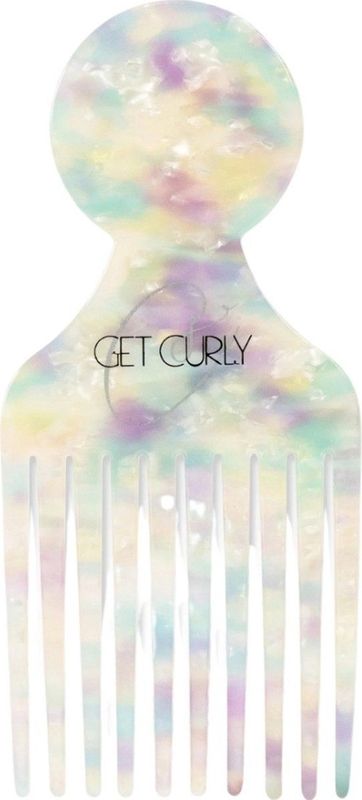 Get Curly - Get Picky - Afro Kam - Klein - Geschikt Voor Alle Krultypes