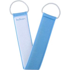 Helioux® Rug Scrubber XL - Back Scrubber Extra Large XL - Exfoliating Glove - Scrub Handschoen - Voor Lichaam, Rug en Schouders - Verwijderen Van Dode Huidcellen of Zelfbruiner - Blauw - Blue - Extra Large