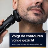 Mancraft - 3 in 1 Scheerapparaat - Met Oplaadstation - Neus en Trimmer Opzetstuk