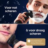 Mancraft - 3 in 1 Scheerapparaat - Met Oplaadstation - Neus en Trimmer Opzetstuk