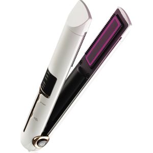 SENVY® - Draadloze Stijltang - Compact - Mini Stijltang - Reis Stijltang - Lichtgewicht - Oplaadbaar - Snoerloos - Inclusief 2600mAh Powerbank functie - Wit