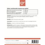 Foodie Kurkuma Boost - Kurkuma Capsules - Met Gember-extract - Betere opname dankzij Bioperine® - 60 capsules