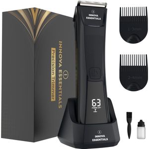 Innova Essentials Baardtrimmer Pro - Waterbestendig - Draadloos - Bodytrimmer - Scheerapparaat - Styler - Trimmen mannen - Trimmer Baard