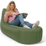 Mr. E-zy - Chair - 4 kleuren - Zelf opblaasbaar - Incl. Powerbank - Mr Ezy - Army Green