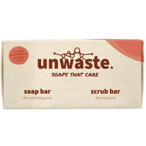 Unwaste - Duopack Soaps That Care - Scrub - Citrus - Natuurlijke Ingrediënten