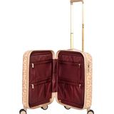 Dames handbagage koffer beige luipaard - 55 cm - MŌSZ Lauren