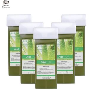 Navulset Wax Roller - Waxpatroon 5 stuks van 100 ml