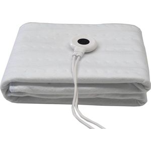 Cresta Care Eco Fleece zwakstroom elektrische deken met multi timer Oeko-tex 100