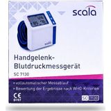 SCALA SC7130 - Automatische Digitale Polsbloeddrukmeter - Ultradun - 2x50 Geheugens