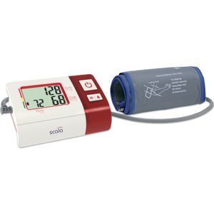 Scala 7620 Bovenarmbloeddrukmeter - Rood