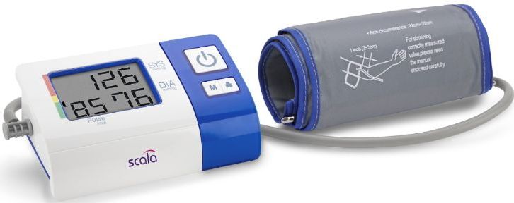 Scala 7620 Bovenarmbloeddrukmeter - Blauw