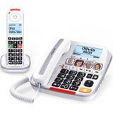 Swissvoice Xtra3355S Combo BNL - Senioren huistelefoon met Draadloze Dect telefoon