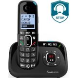 Amplicomms BigTel1580S BNL - Senioren draadloze huistelefoon - Voor Slechthorenden en slechtzienden - Met antwoordapparaat