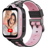 Beafon Smartwatch met telefoonfunctie en track and trace| Zwart-Roze