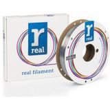 REAL filament Satin Silver 1,75 mm PLA 0,5 kg