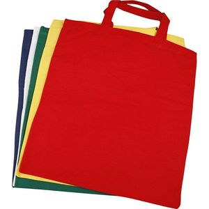Shopping Bag. assorted colours. 38x42 cm. 135 g- 5 st