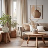 DK Design - Bloemenvaas Inga Jada - Groen - Plat Model - Schub Motief