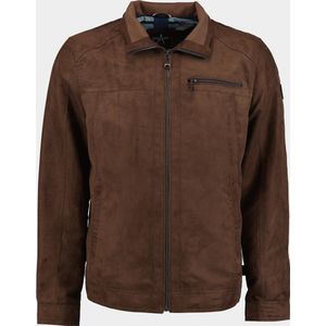 Donders 1860 Zomerjack - Bruin - Polyester - Regular Fit - Artikelnummer 21719/410