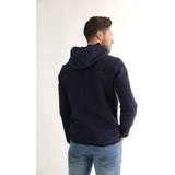 Donders 1860 Zomerjack - Blauw met Capuchon