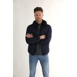 Donders 1860 Zomerjack - Blauw met Capuchon